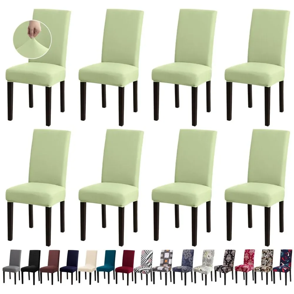 Stretch Dining Chair Covers, Set of 8